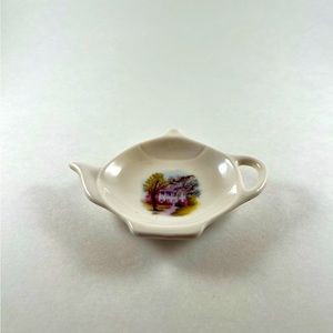 Vintage Ceramic Tea Bag Caddy